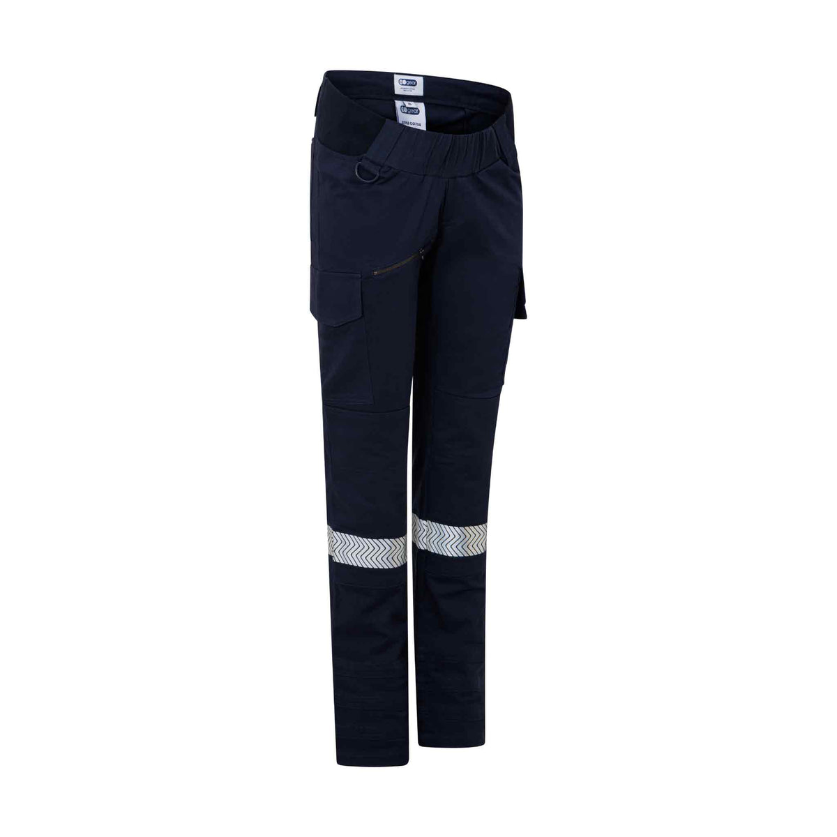 Hi-Vis Under Tummy Maternity Cargo Pants Women's Workwear