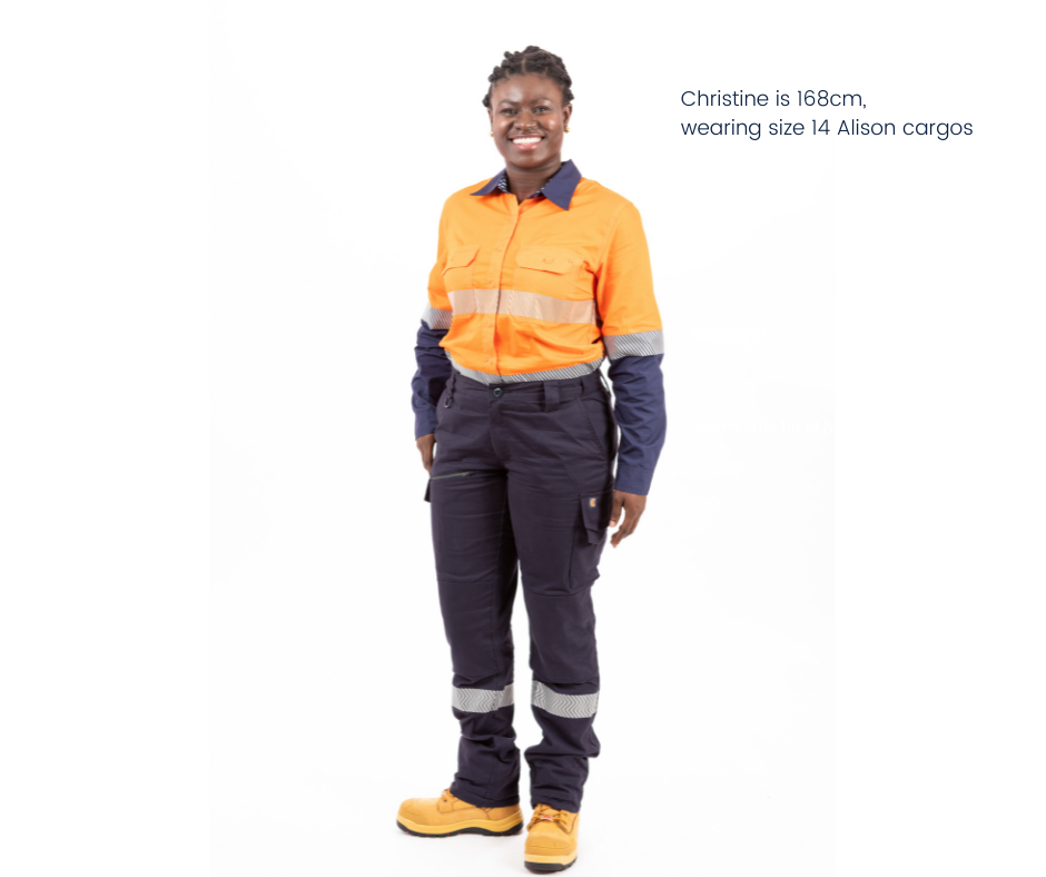 Women's Hi Vis Stretch Work Cargo Pants Women's Work Clothes Co