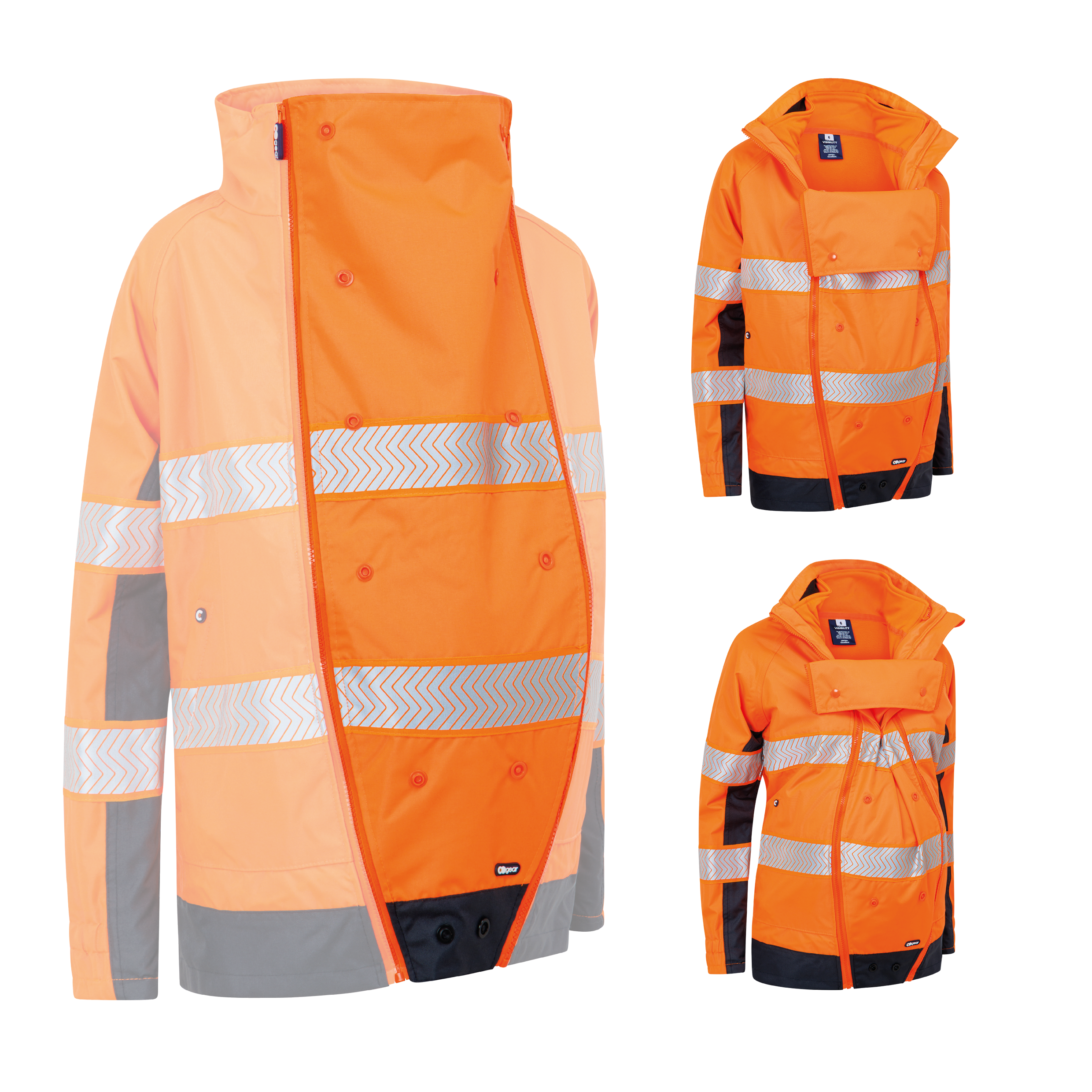 COgear CO502 Nora Jacket with zip in extension piece to create a comfortable maternity fit. 