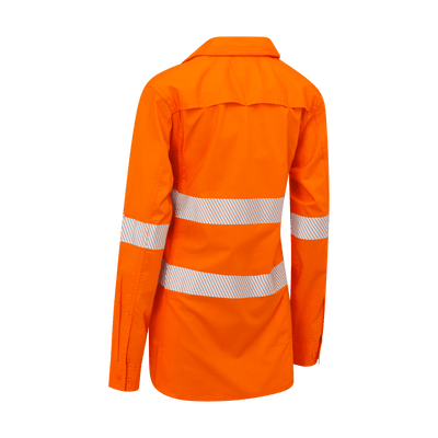 Mae Hi Vis Maternity Shirt - Orange - COgear Women's Workwear