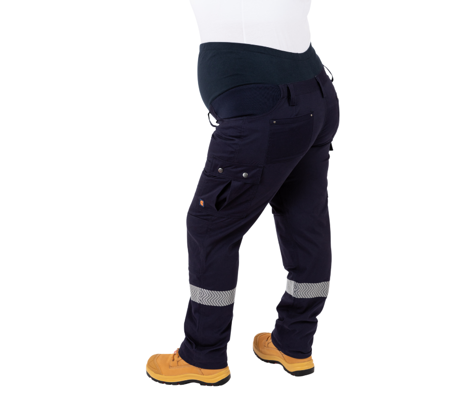 Maternity tactical pants navy hotsell