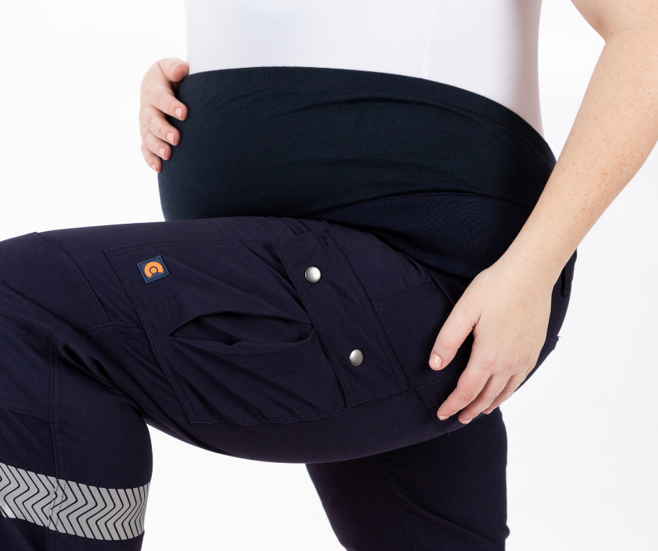 Maternity tactical pants navy outlet