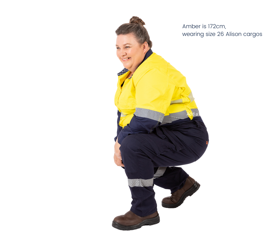 cargo pants for women, navy blue cargo pants, hi vis work pants, women's workwear afterpay, free shipping