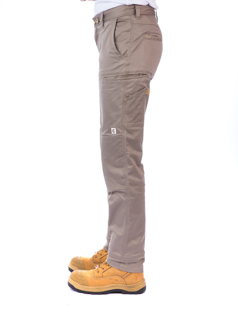 cargo pants for women, beige cargo pants, khaki cargo pants, ladies work pants, women’s cargo pants, outdoor workwear, outdoor work pants, women's workwear afterpay, free shipping